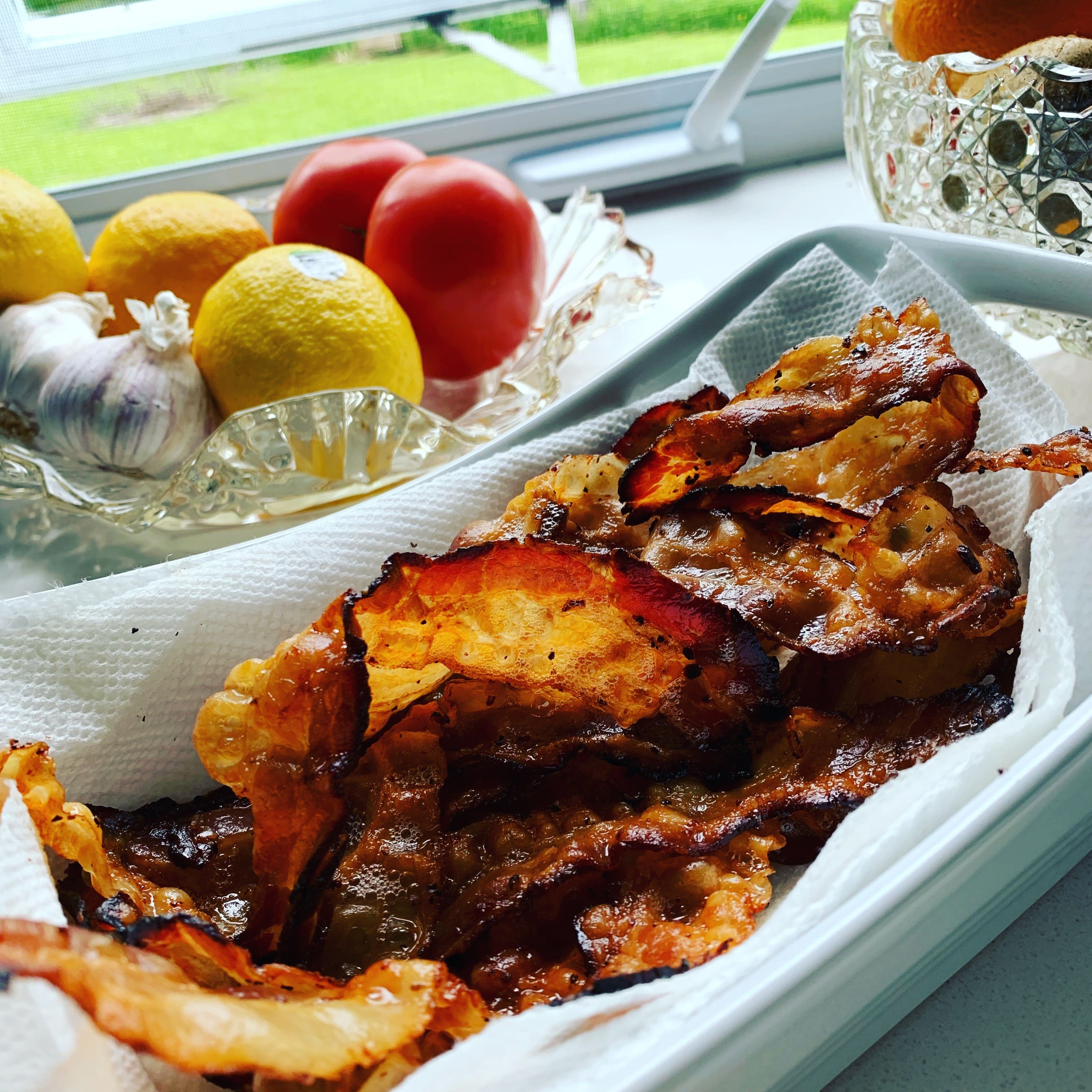 Bacon fumé à l’érable fait au Bistro D à Chicoutimi en portion de 400 g