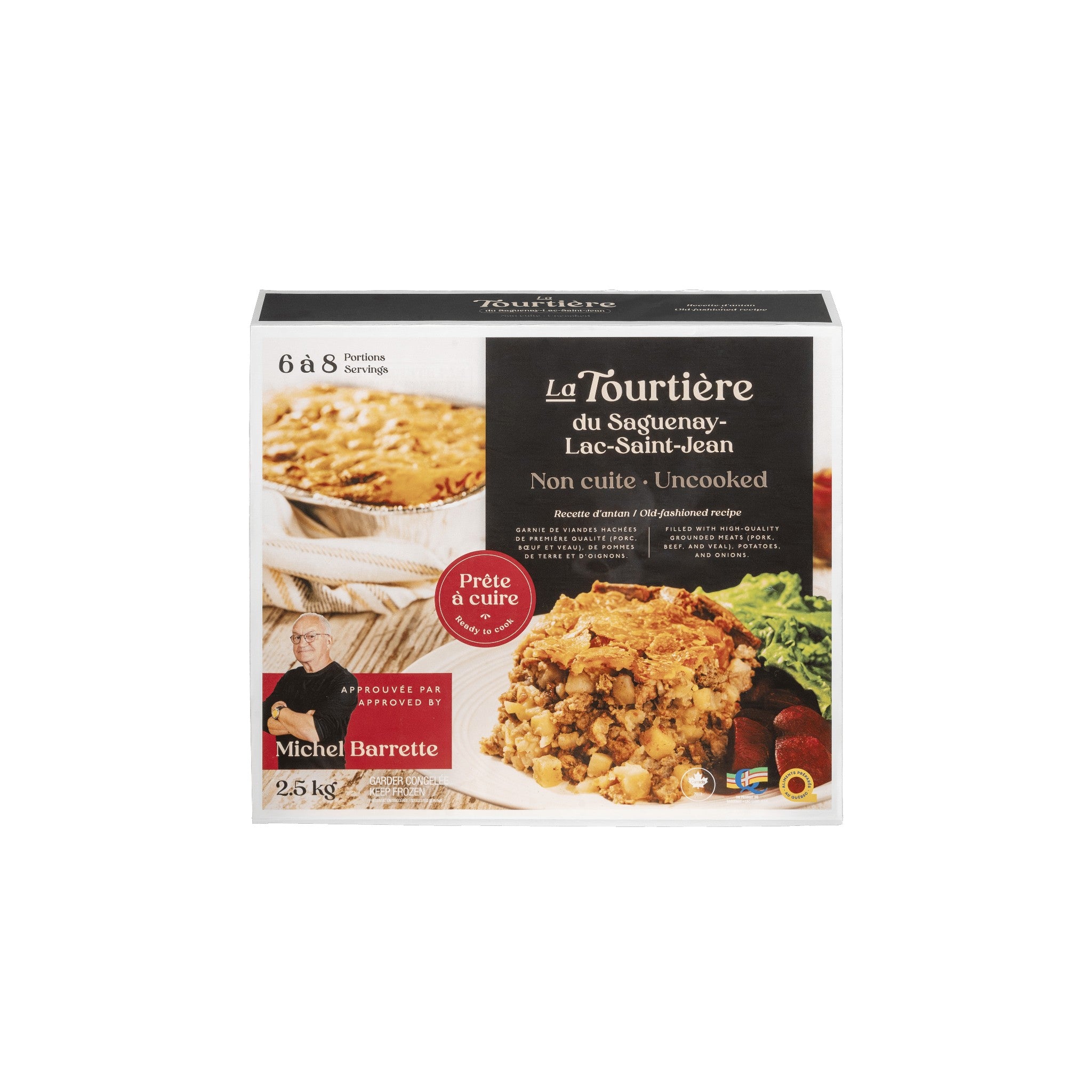 tourtiere saguenay lac saint jean approuvee michel barrette