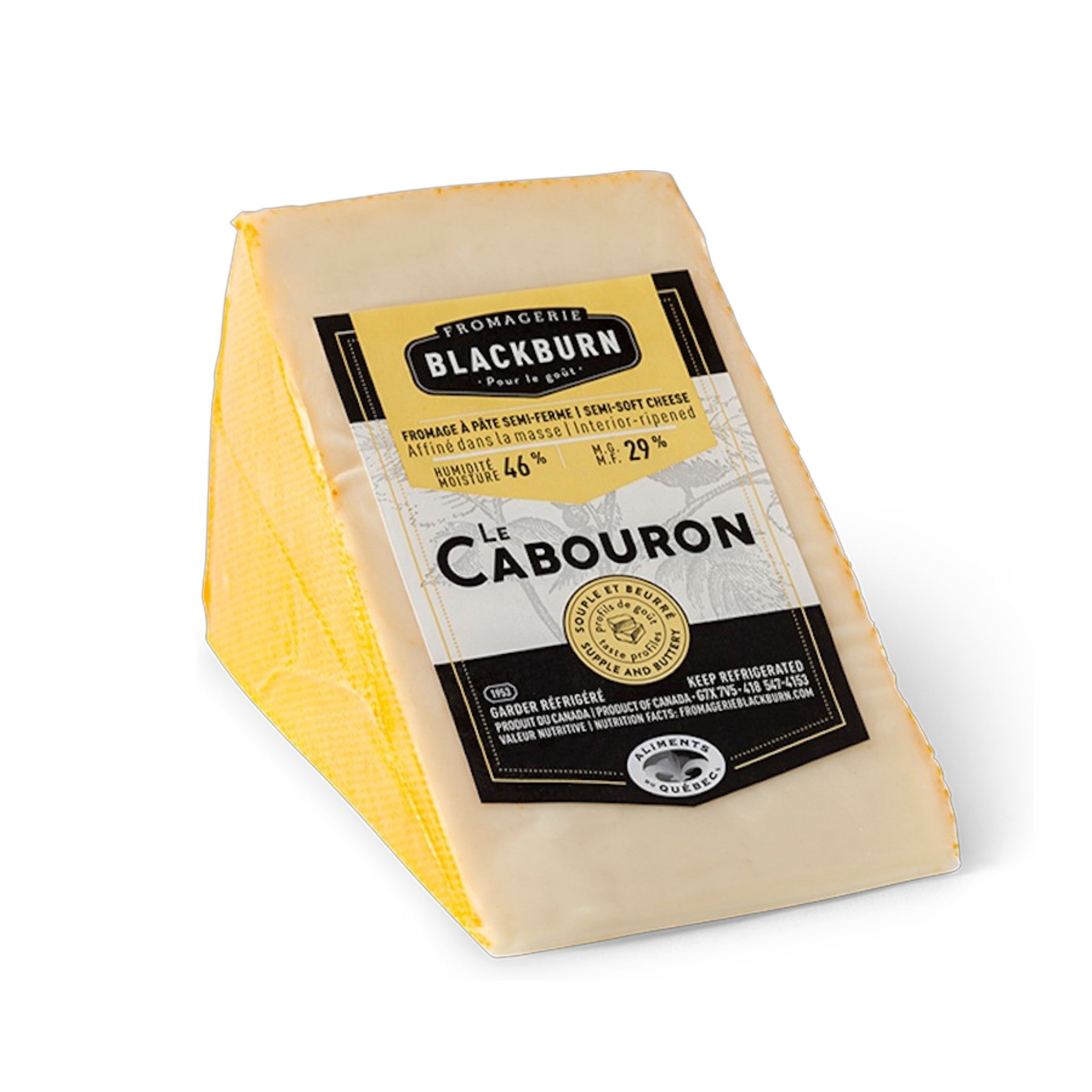 fromage cabouron pate demi ferme quebec