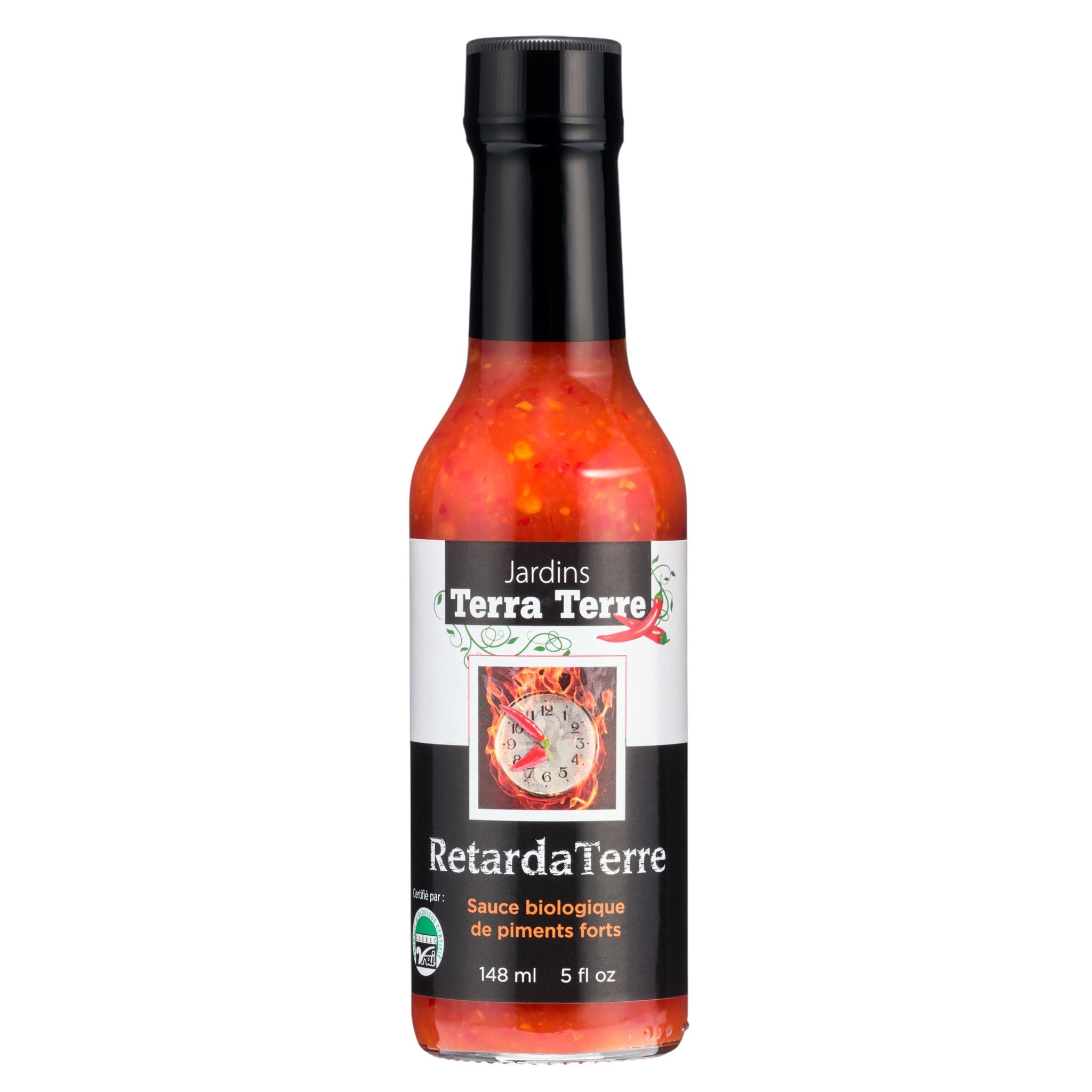 Sauce piquante aux piments Gorria et cerises de terre du Québec 148 ml