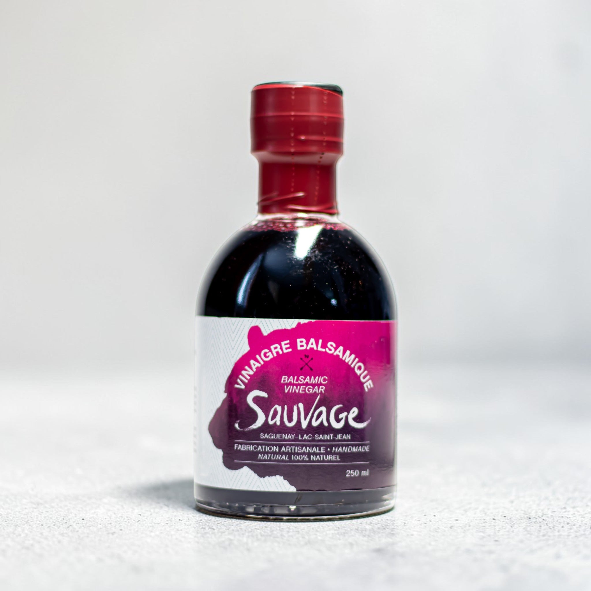 Vinaigre balsamique à la camerise du Québec 375 ml